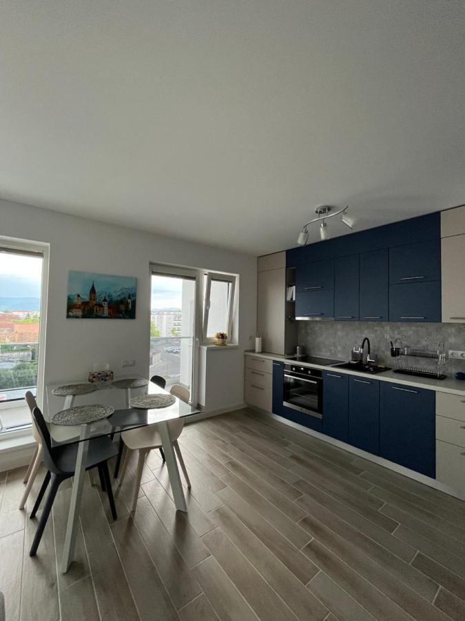 Azzurro Apartment Sibiu Dış mekan fotoğraf